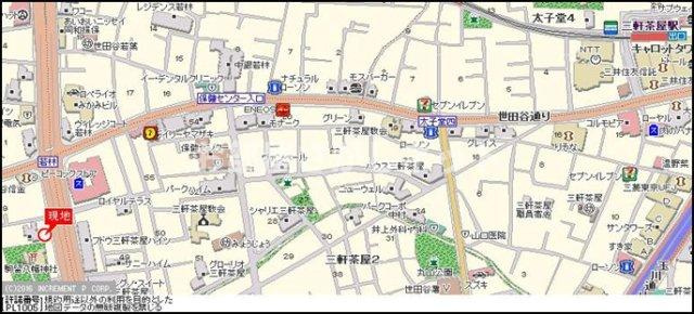 ステージグランデ三軒茶屋アジールコート【おとり物件なし】#学生・社会人にオススメ！の地図