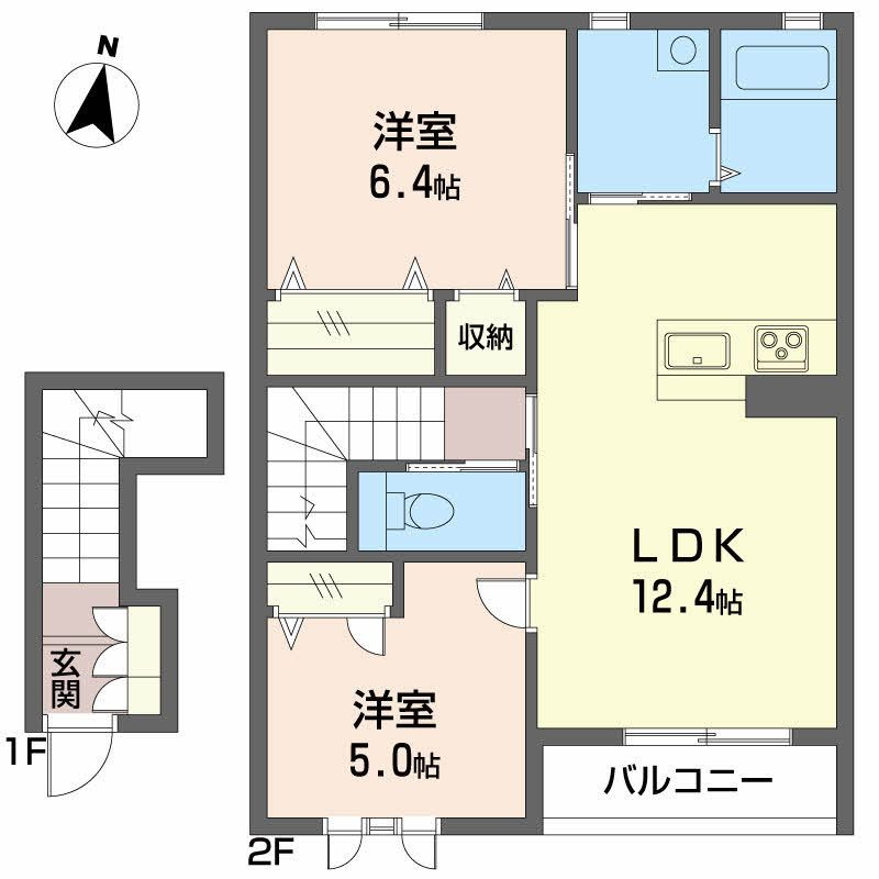 シャーメゾン・エスポワールの間取り