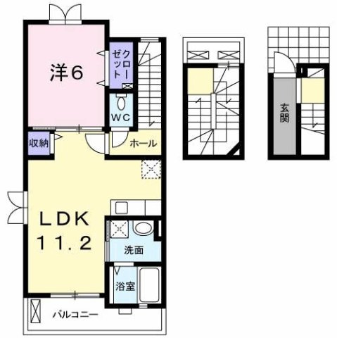 【間取り】 | グランデ・Ⅰ