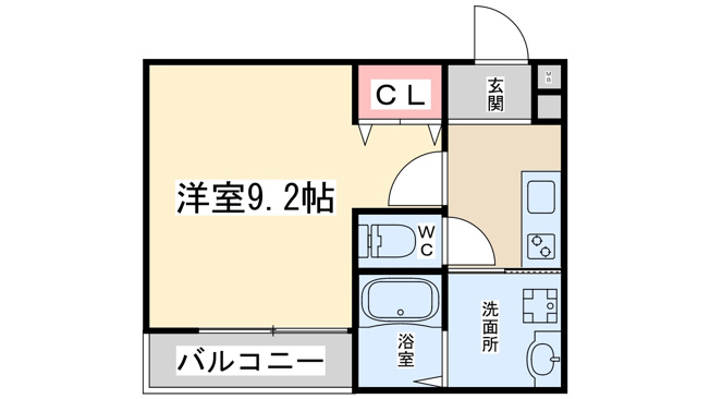 【間取り】 | フジパレス新高2番館