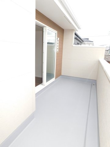名古屋市南区南野２丁目の新築一戸建のバルコニー|◇バルコニー◇　　南面で陽当り良好なワイドバルコニー♪