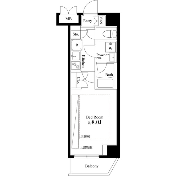 ARTECASA Alivie 綾瀬の間取り