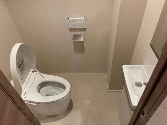 オープンレジデンシア銀座築地のトイレ|トイレです