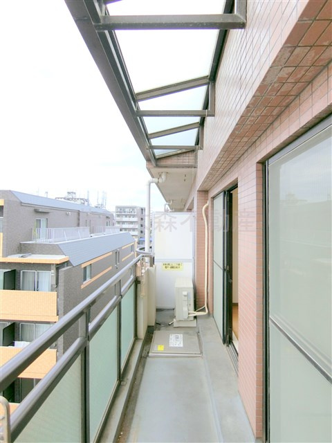 ルミエール多摩川のバルコニー