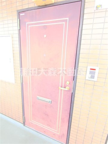 ルミエール多摩川の玄関