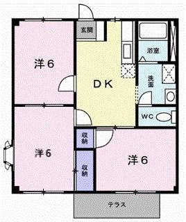 エルガーデンの間取り
