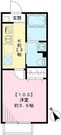 【間取り】 | リヴェール　フジ