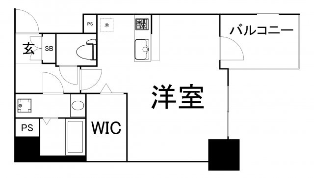 【間取り】 | プレサンス上町台リベルテ
