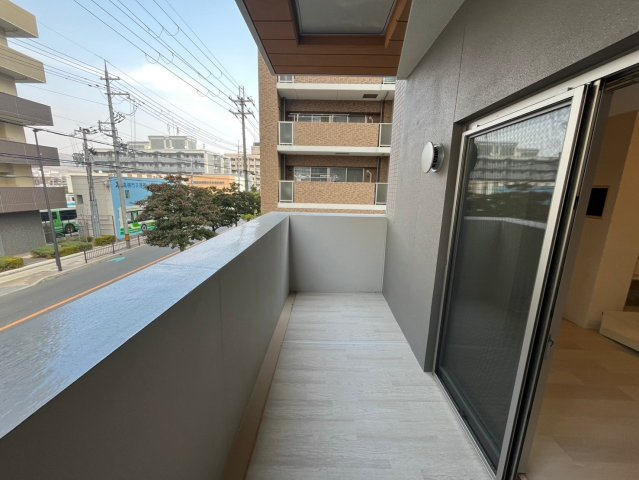 グランコート北園のバルコニー