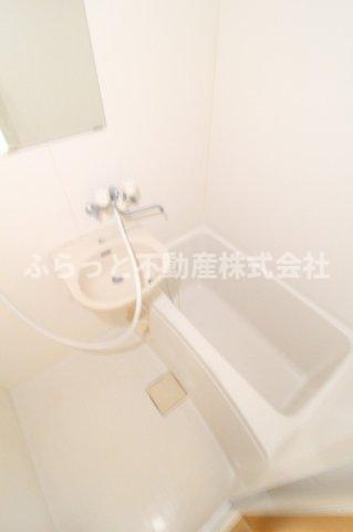 コーポみらいパート1の浴室|日々の暮らしに欠かせないお風呂です