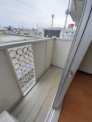 ミューズ松本Ⅰのバルコニー