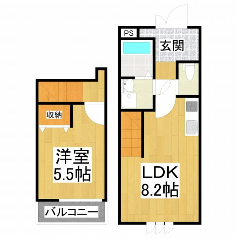 【間取り】 | スリーハーブズ狭山Ⅰ番館