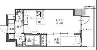 【間取り】 | S-RESIDENCE堺筋本町Deux