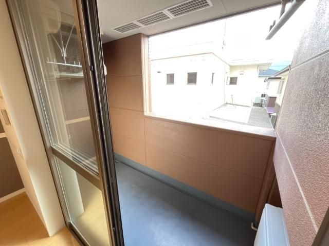 ユニヴァリィ　ファミールガーデンのバルコニー