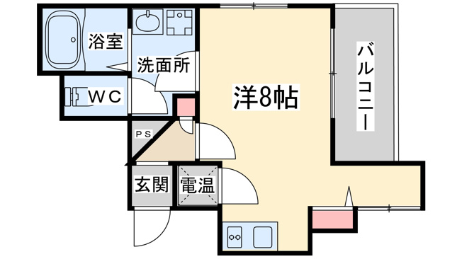 【間取り】 | コンフォール南森町　