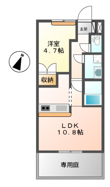 Ｇｒｅｅｎ　Ｈｉｌｌｓの間取り