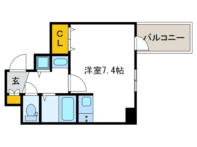 スワンズシティ大阪WESTの間取り