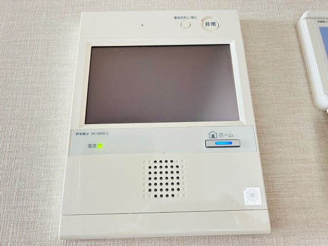 テレビモニター付きで安心です
※居住中の為過去写真参照