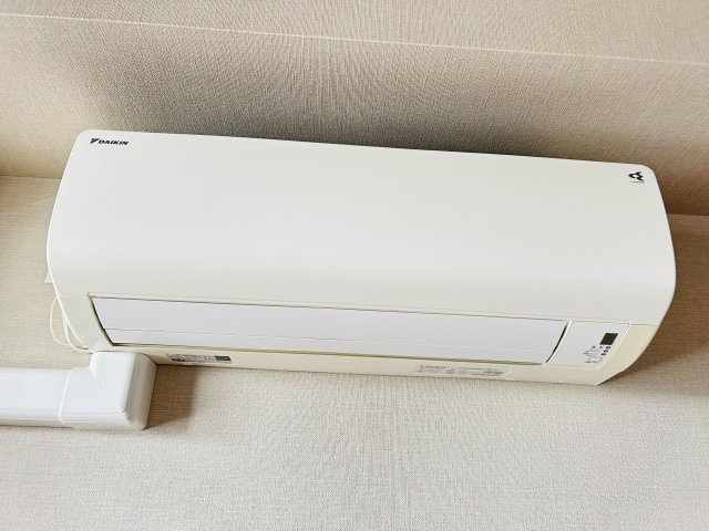 エアコン2機付（リビング、7.1帖洋室)
※居住中の為過去写真参照