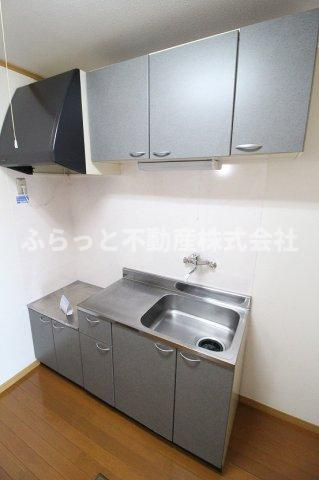コーポみらいパート2のキッチン|使いやすいキッチンです