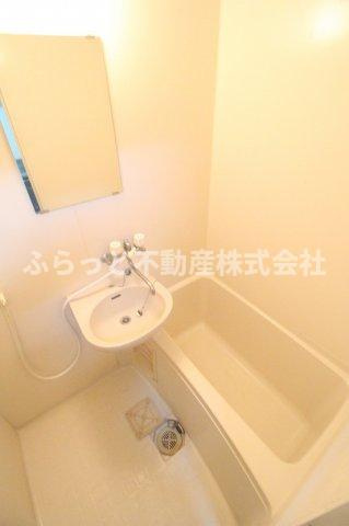 コーポみらいパート2の浴室|ゆったり過ごせるお風呂です