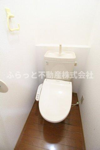 コーポみらいパート2のトイレ|トイレも気になるポイント