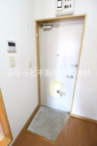 コーポみらいパート2の玄関|きれいな玄関です