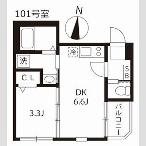 【間取り】 | ハーモニーテラス北畑Ⅱ