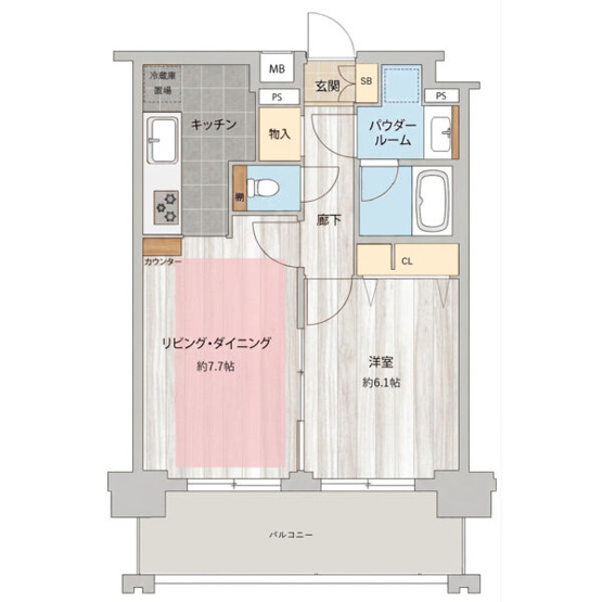 【間取り】 | プレサンス名古屋STATIONアブソリュート