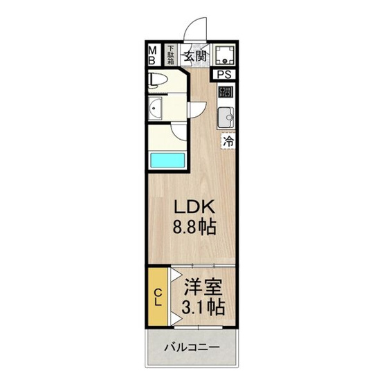 【間取り】 | セノアタワー泉