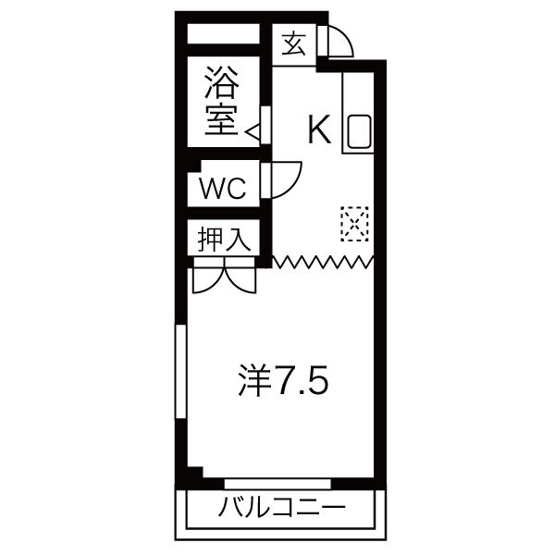 【間取り】 | ジュネスドミール金山