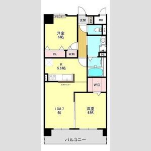 【間取り】 | (仮称)港区当知オーナールーム付マンション
