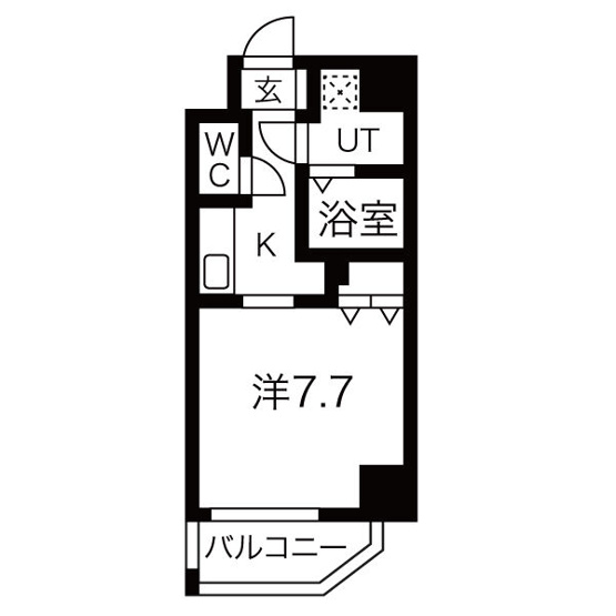 【間取り】 | シェモア泉(旧名称:レジデンシア泉II)