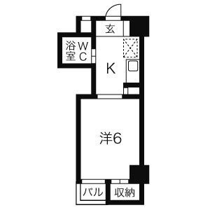 【間取り】 | 露橋ロイヤルハイツ I