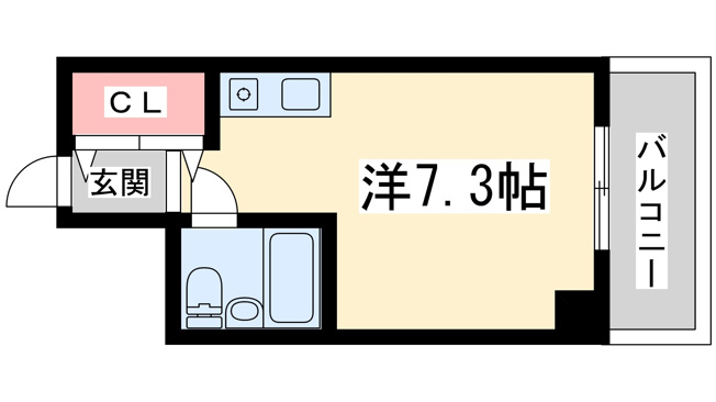 【間取り】 | エスプライム新大阪2