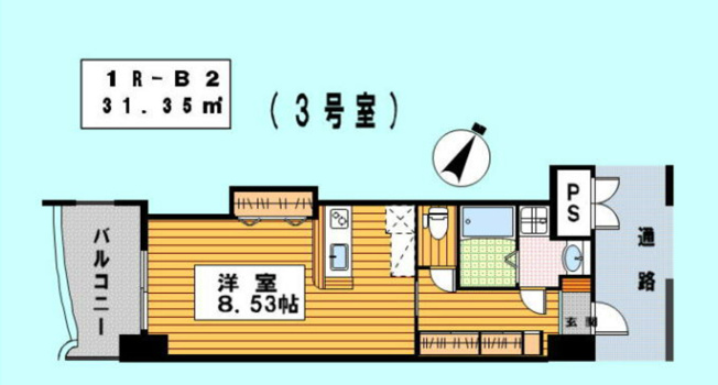 【間取り】 | ロイヤルリバービュー　★プライスホームなら仲介手数料が割引価格です★