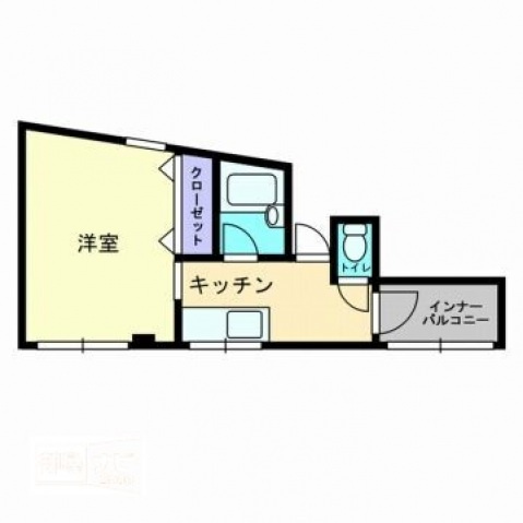宮脇第１５マンションの間取り|間取図