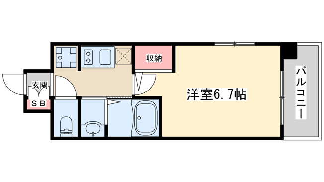 【間取り】 | エステムコート新大阪14アイシー