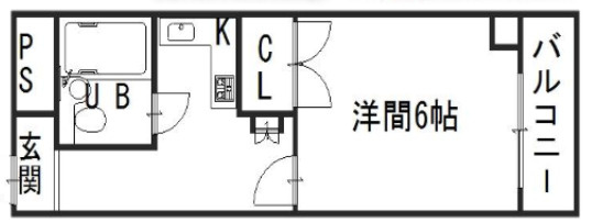 アコーズタワー神戸駅前の間取り