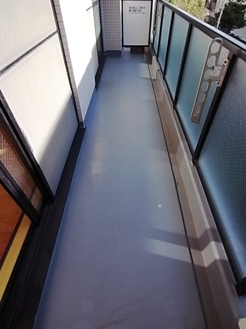 エクリュⅡのバルコニー