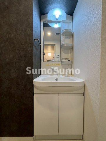 S-RESIDENCE谷町五丁目の洗面所