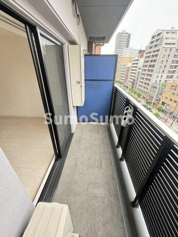 S-RESIDENCE谷町五丁目のバルコニー