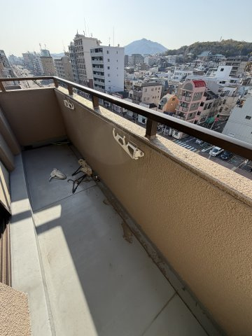 大地グランハイムⅤのバルコニー
