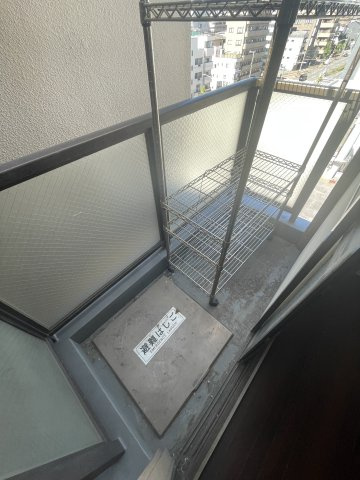 大地グランハイムⅤのバルコニー