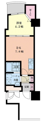 セレニテ梅田ESTの間取り