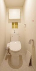 シエルブルー亀戸のトイレ|ゆったりとした空間のトイレです