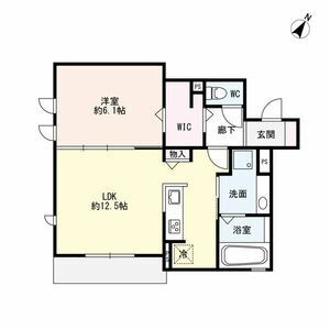 KITANO　COLNの間取り