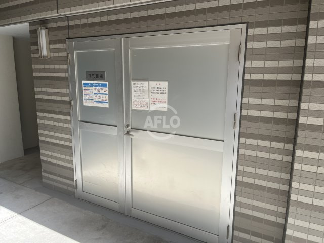 レジュールアッシュ難波MINAMIⅡのその他共用部分|レジュールアッシュ難波MINAMI-Ⅱ　ゴミ置き場