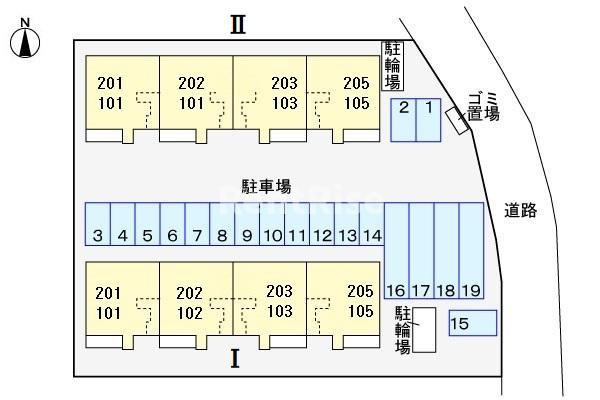 インサイドⅠの駐車場|駐車場