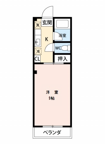 パレスサン　　　刈谷市の賃貸ならクラスホーム刈谷店の間取り